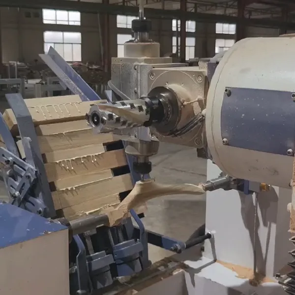 Machines à bois en production réelle