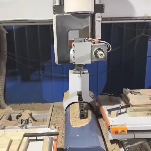 Machines à bois en production réelle