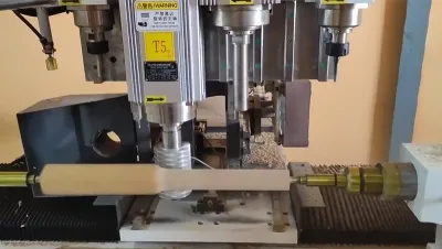 CNC Tour 4 axes - façonnage et ponçage