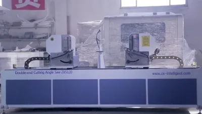 CNC Scie à double têtes pour coupes en bout