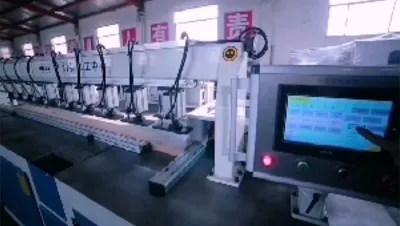 CNC de fraisage et perçage pour montants de porte