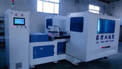 CNC à double extrémité pour fraisage et perçage
