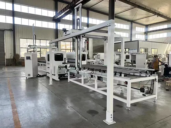 CNC machine à rainurer pour panneaux muraux