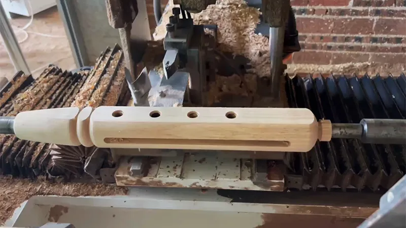 Chaînes de production en bois massif